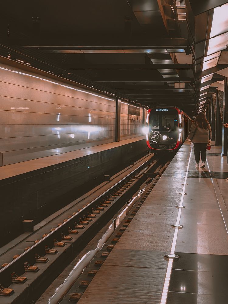 Прибытие поезда