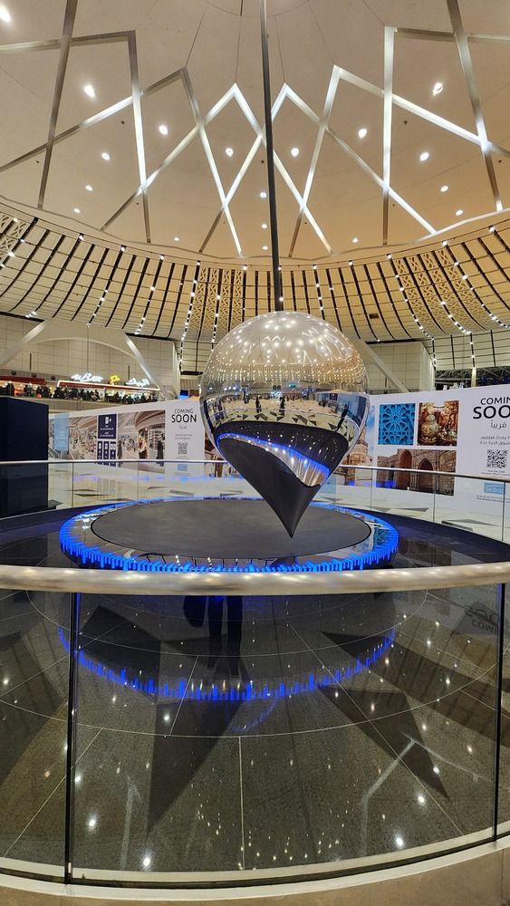 Pendulum at Jeddah Airport