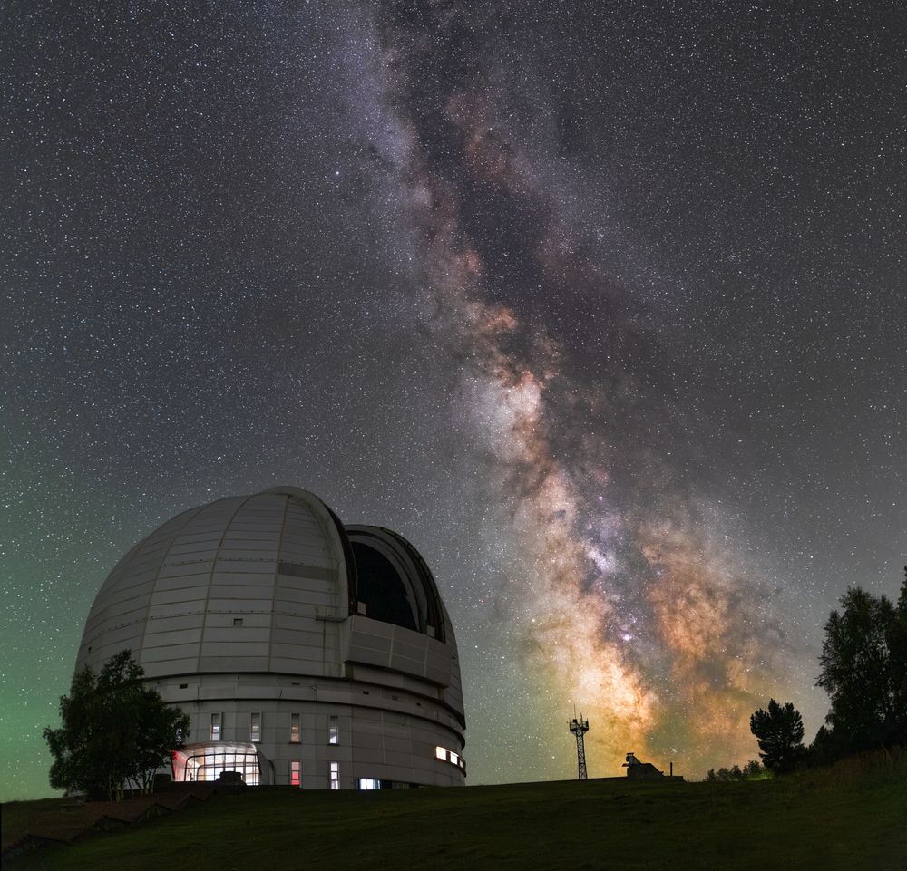 БТА и Млечный путь