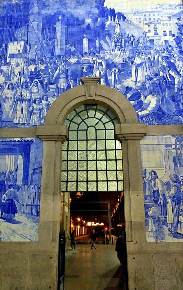 Metro station entrance