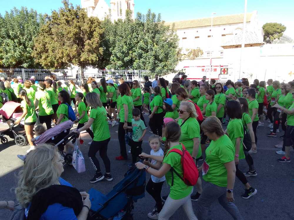 женский спортивный забег. 8 марта