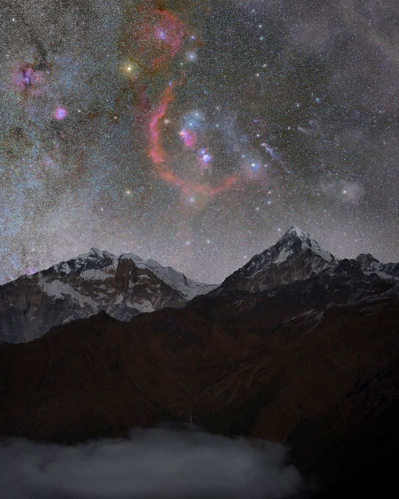 Bernard's Loop over Mount Annapurna