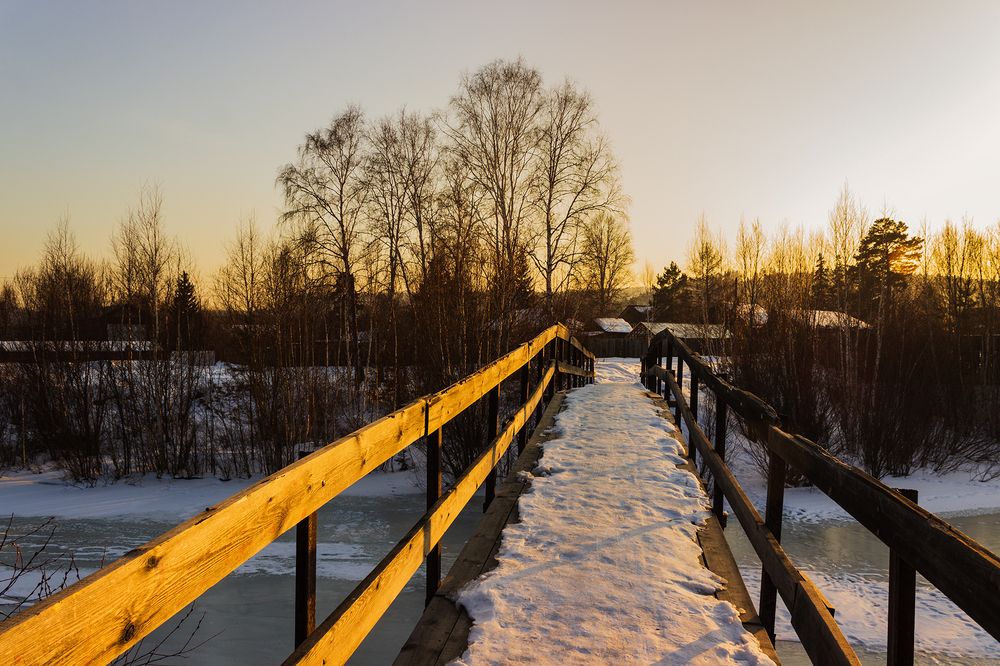 Позолота заката