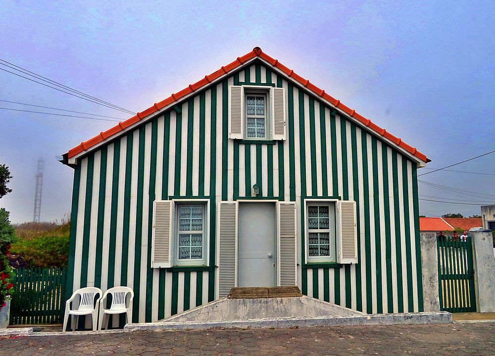 Striped house