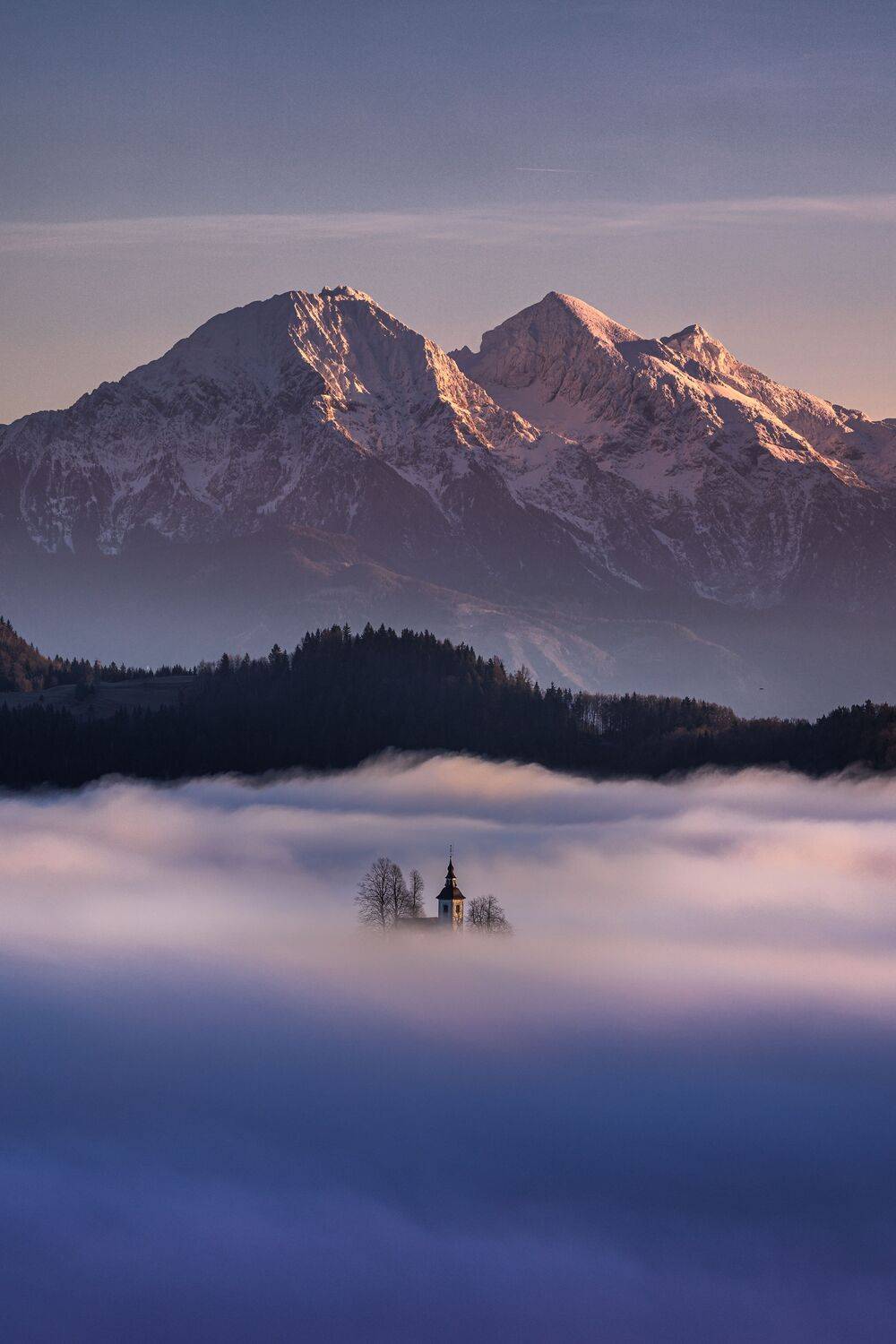 Out of the clouds and fog