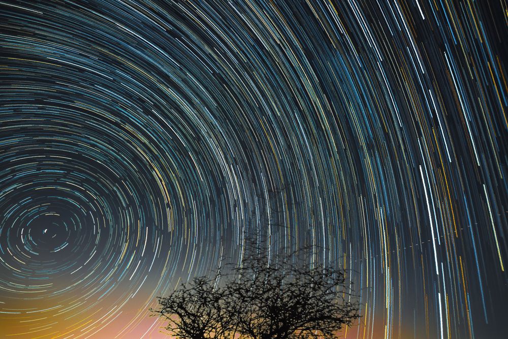 Star trails