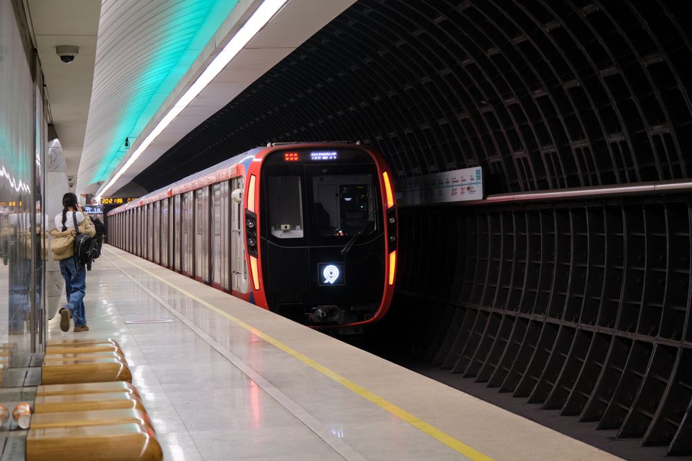 Уходящий поезд