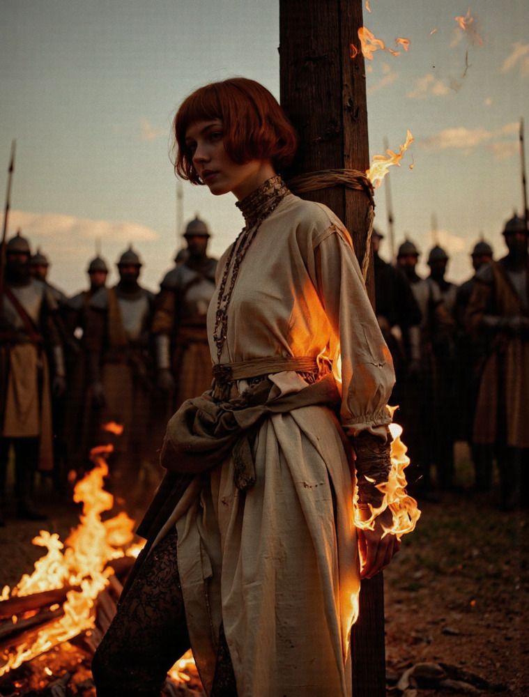 The execution of Joan of Arc