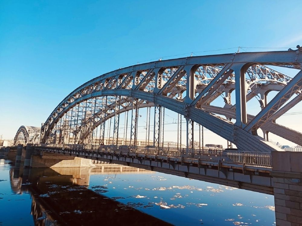 Небо над Питером. Весеннее небо Питера. 2025