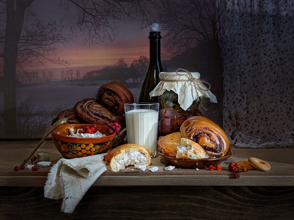 Однажды зимними вечером...