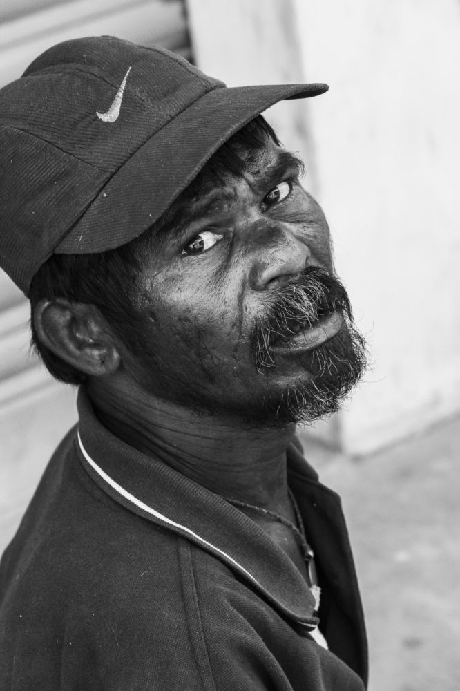 An Old Man resting after his work