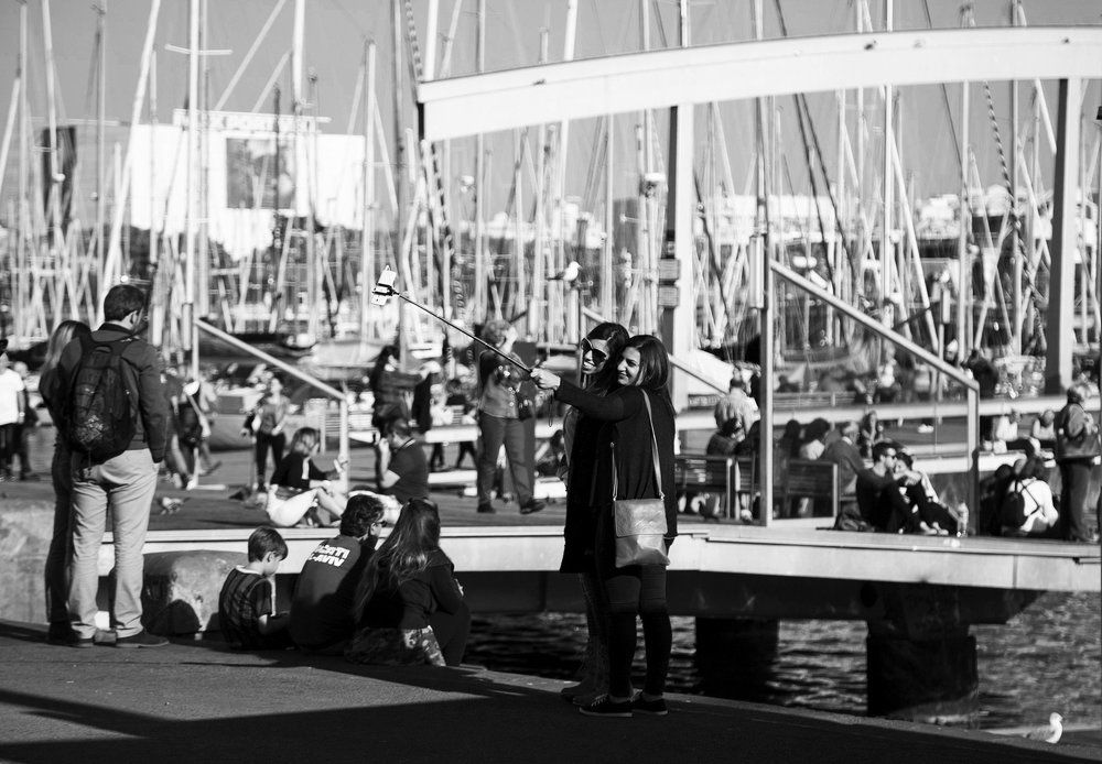 Обычный день одного пирса