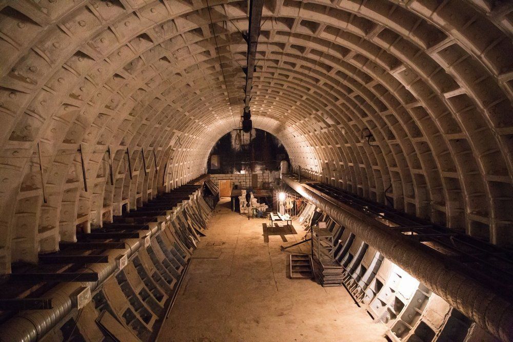 Москва. Метро. Бункера Сталина.