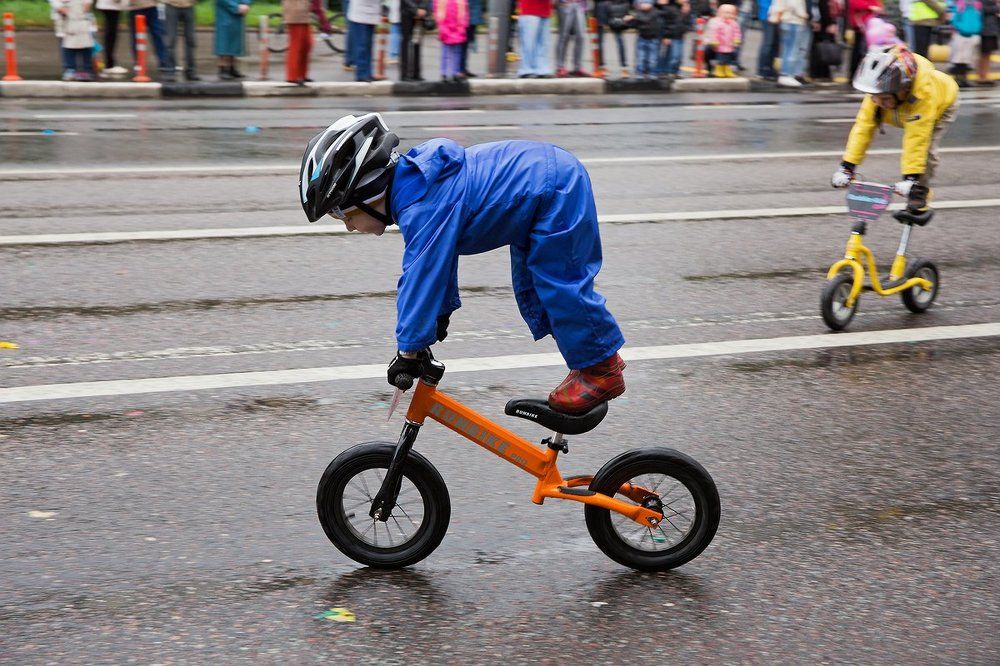 Молодые каскадеры.