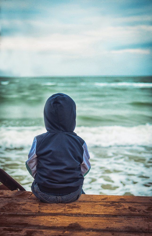 Малыш и море