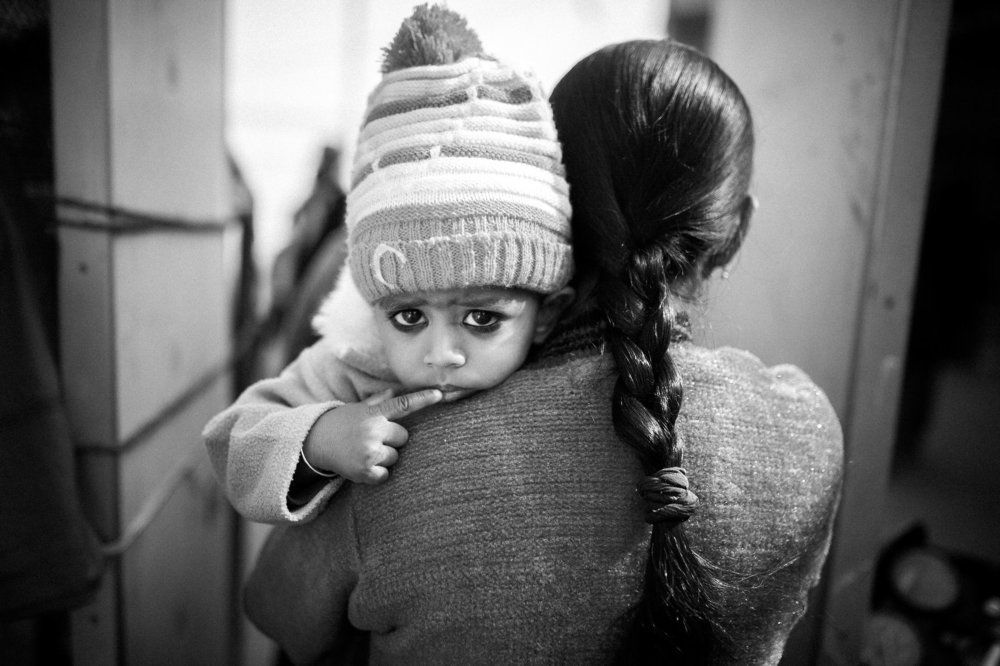 Индийский ребенок.