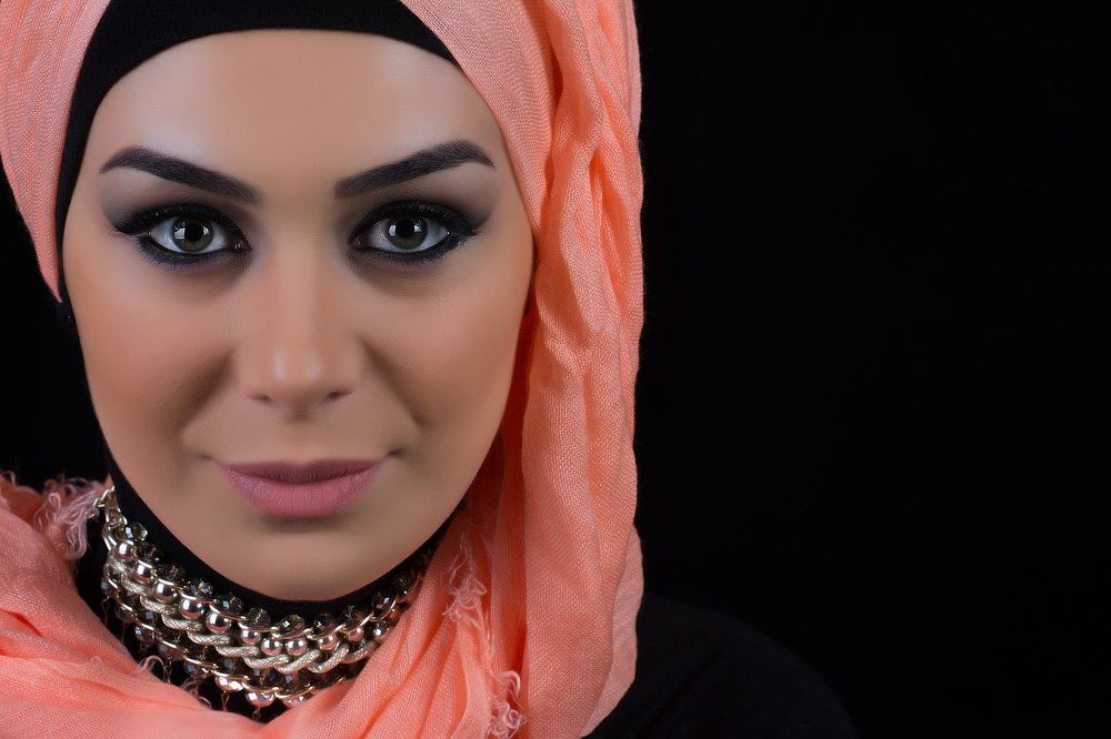 Glamour muslim girl