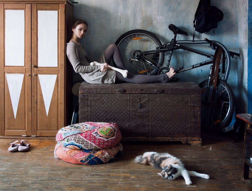 лиза. портрет в интерьере