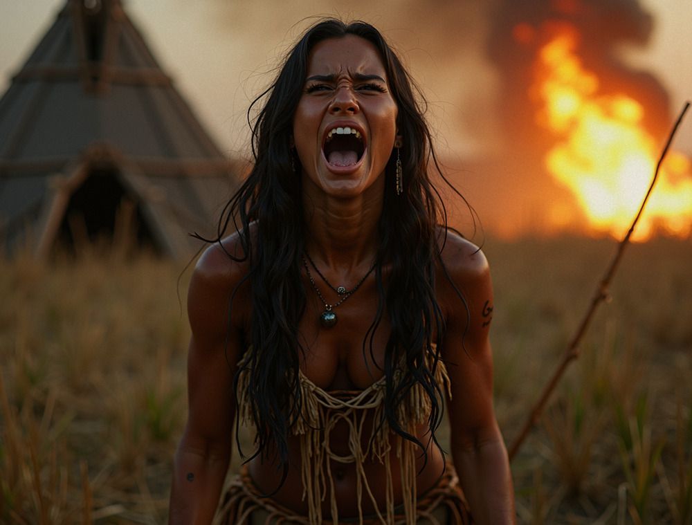 Native American woman, expulsion of indigenous people from territories part 1