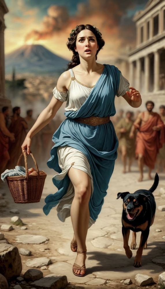 Гибель Помпеи.