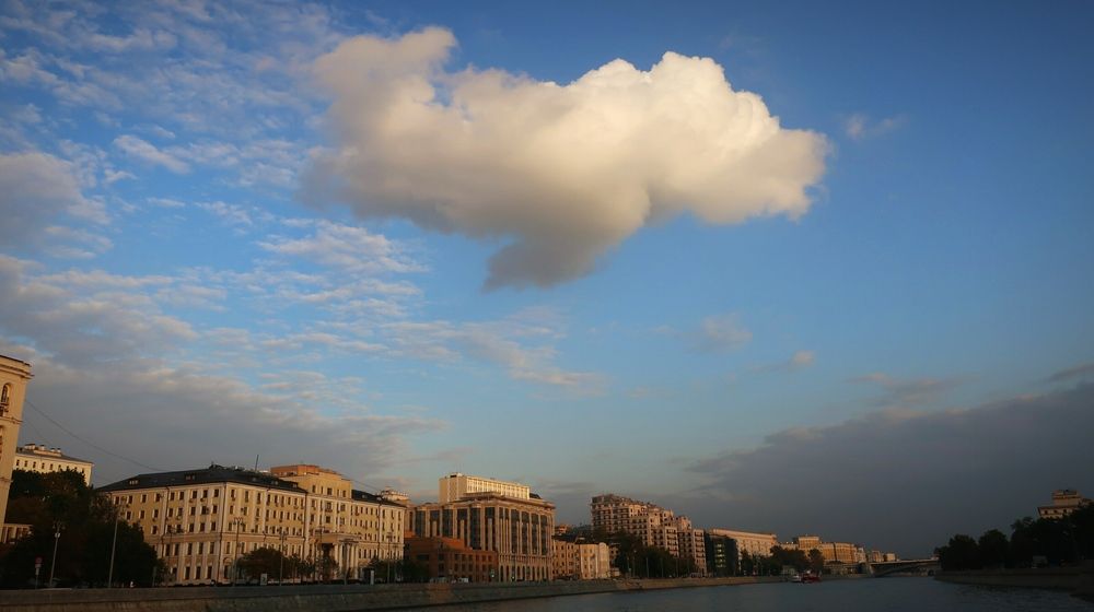 Облако-самолет