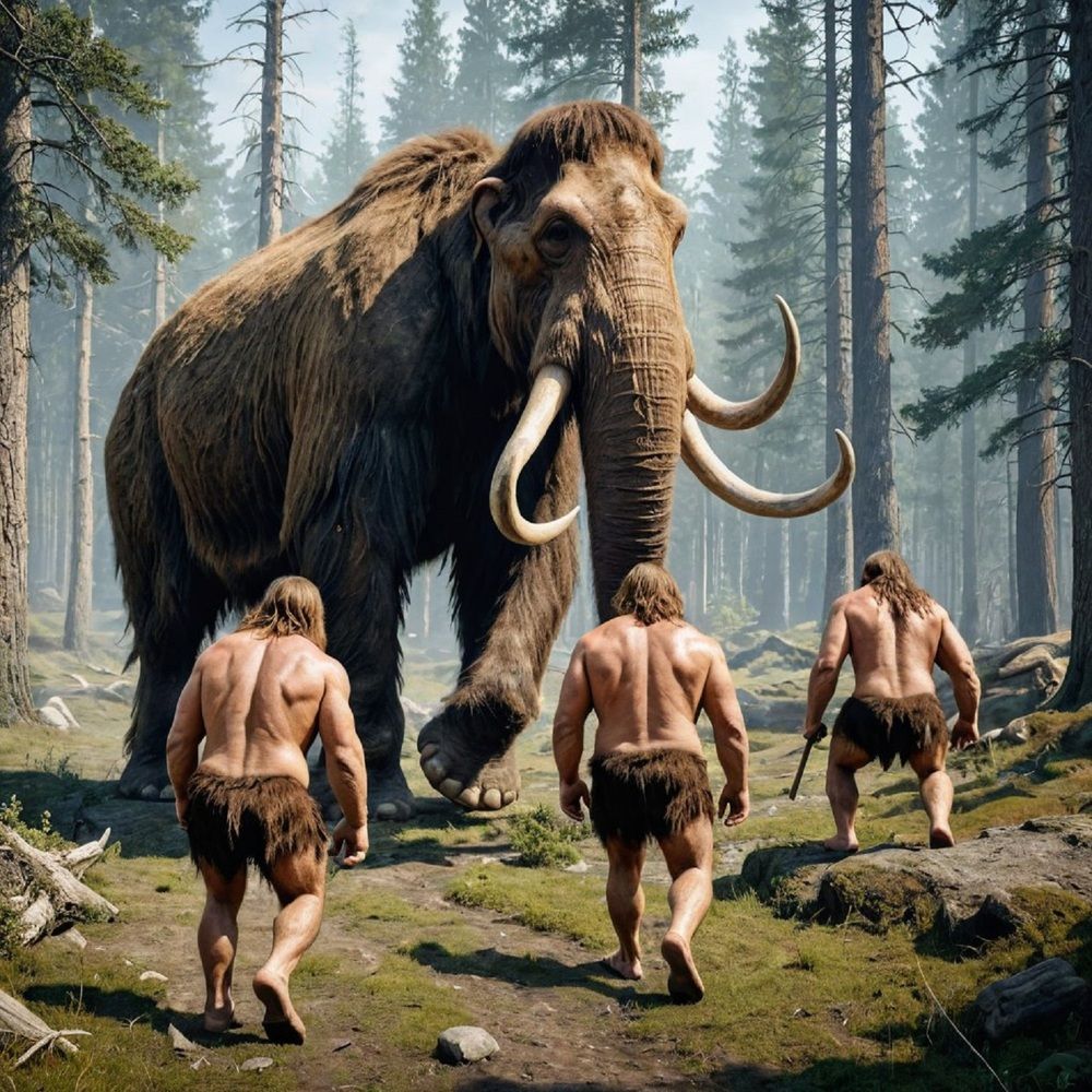 Neanderthals - Mammoth Hunt
