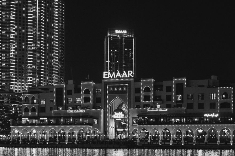 Night magic in Dubai