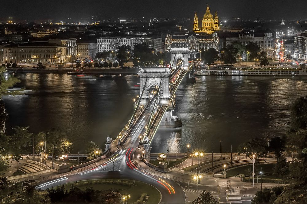 Будапешт. Цепной мост Сечени