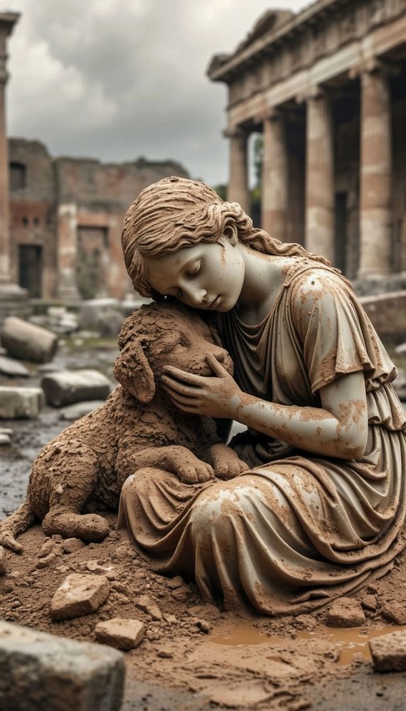 Стабии, уснувший навеки.