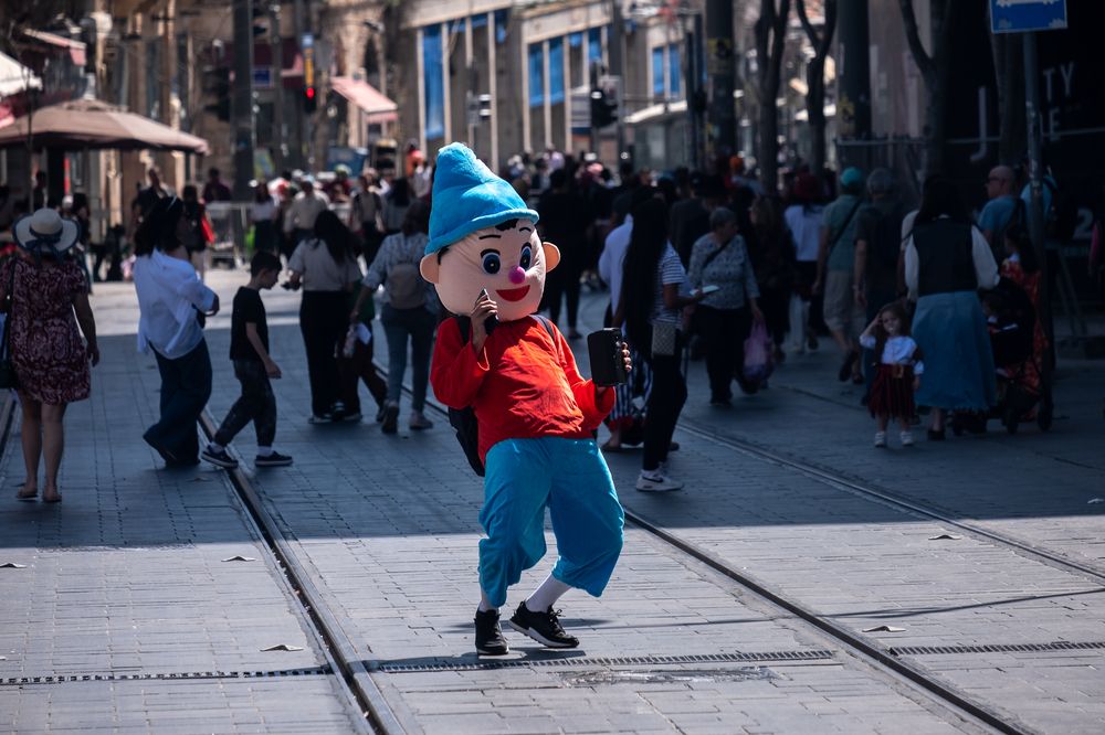The Shushan-Purim Eve in Jerusalem