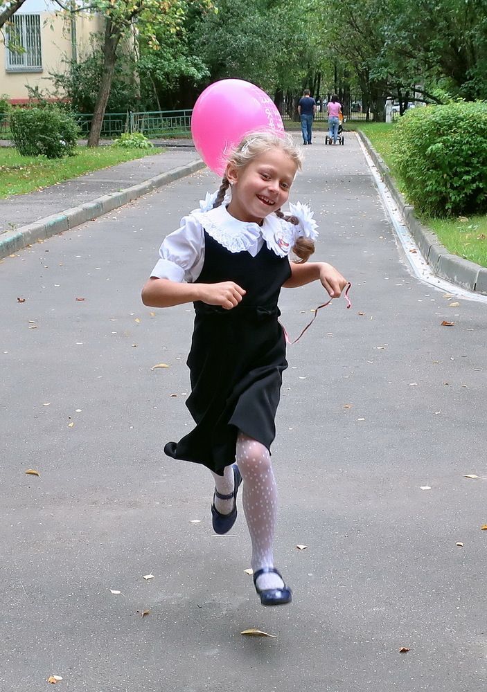 1 сентября! Первый раз в первый класс!