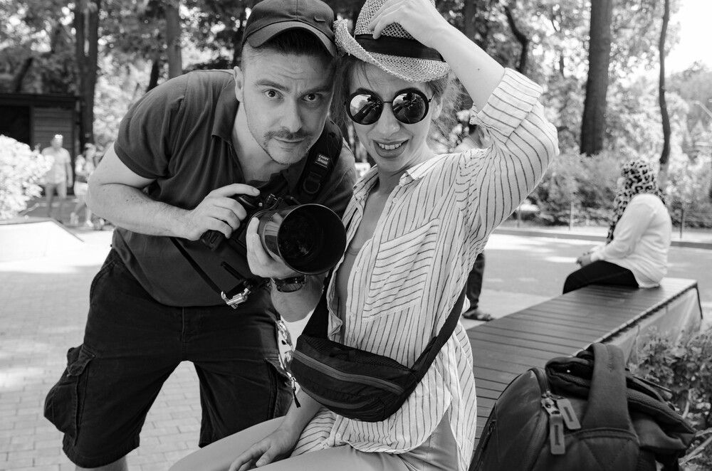 Молодая пара.