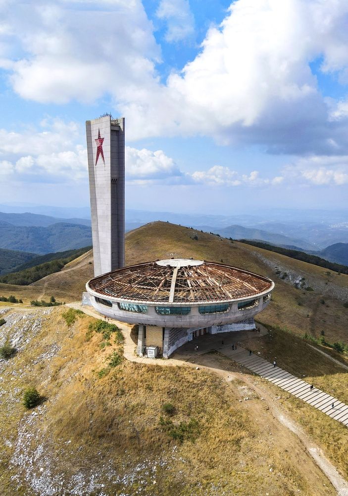 Buzludzha, Bulgaria - abandoned comunist monument