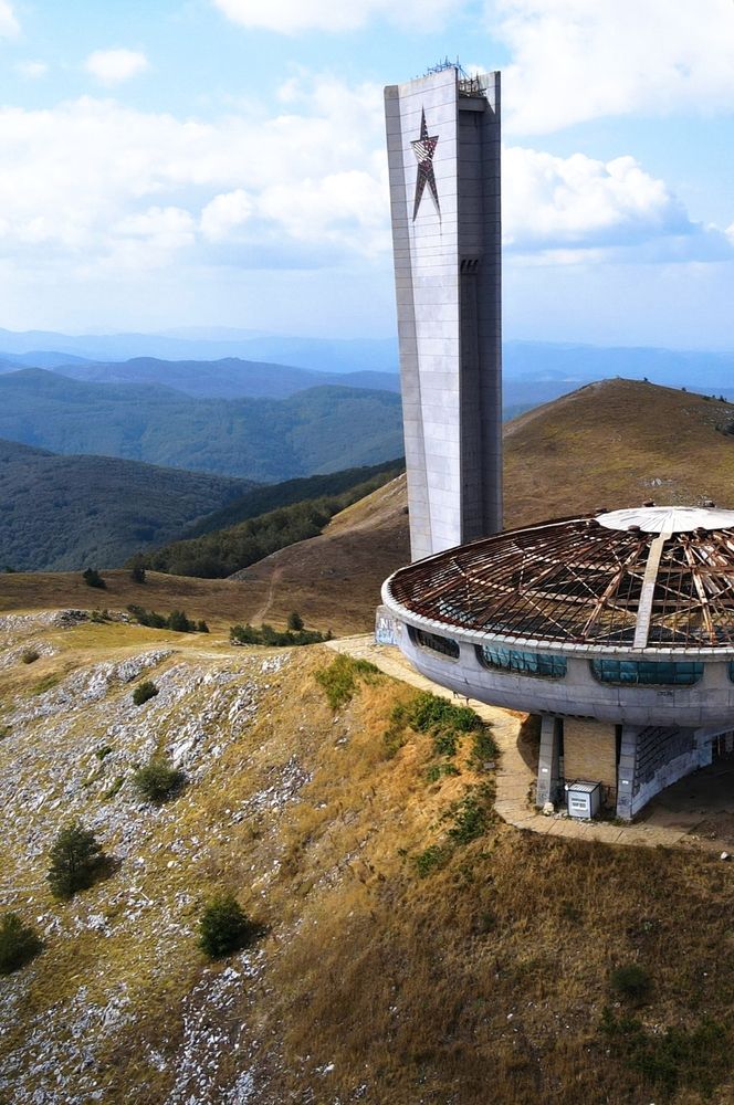 Buzludzha, abandoned comunist monument