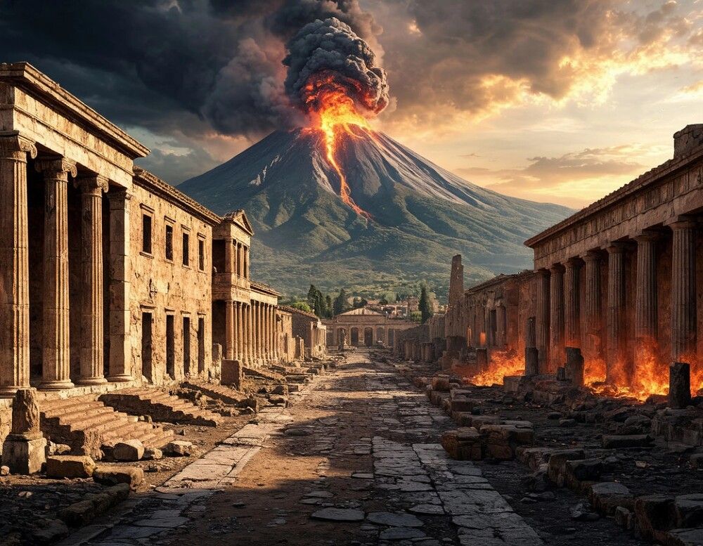 Последний день Помпеи.