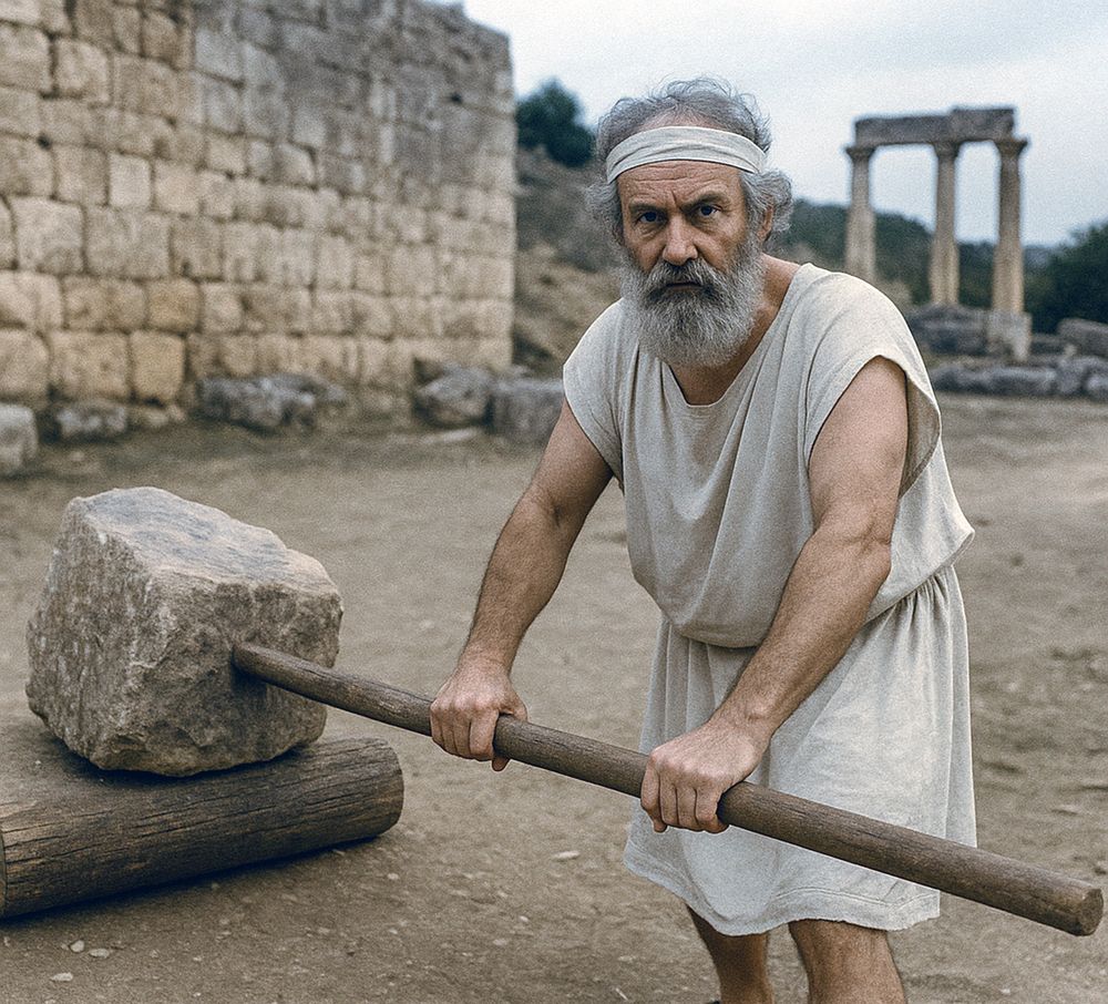 Архимед и рычаг