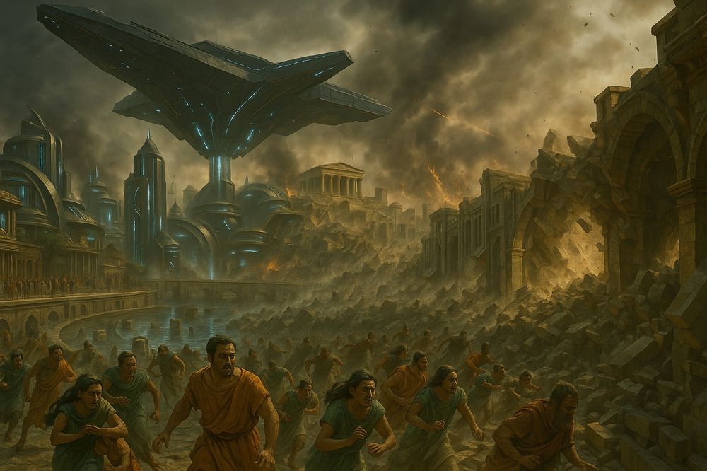 El hundimiento de la Atlantida