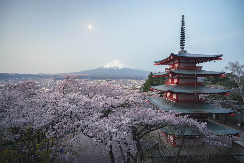 Fujisan in japan