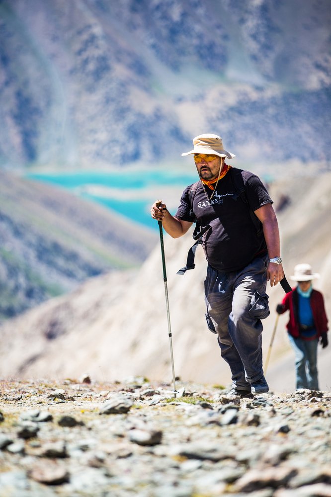 Последние метры до перевала, 3725 метров за спиной