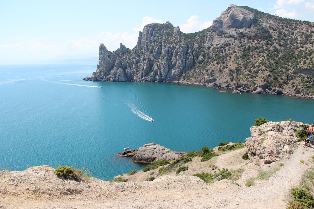 Крым. Судак. Голубая бухта