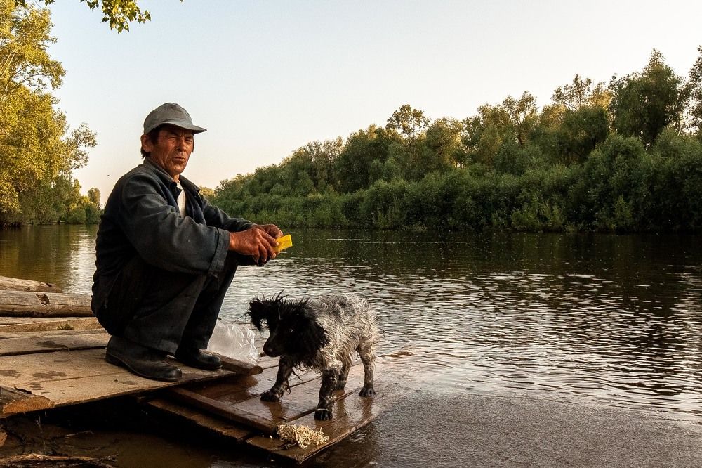 Вечернее купание