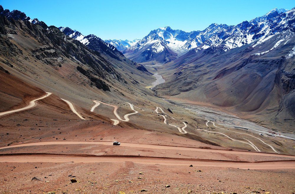Серпантин, Кордильера-де-Лос Андес, Аргентина