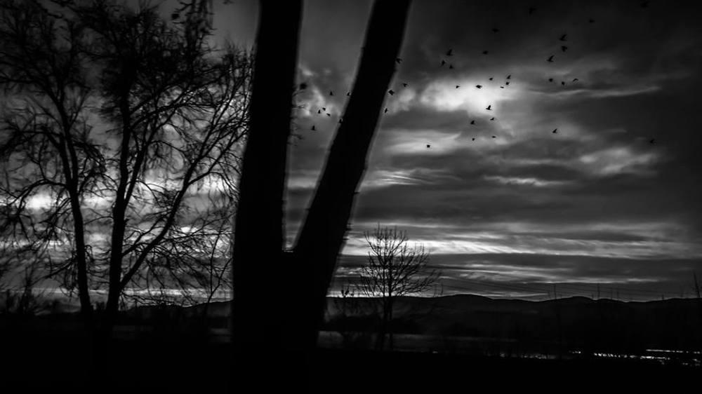 Закат в стиле Нуар