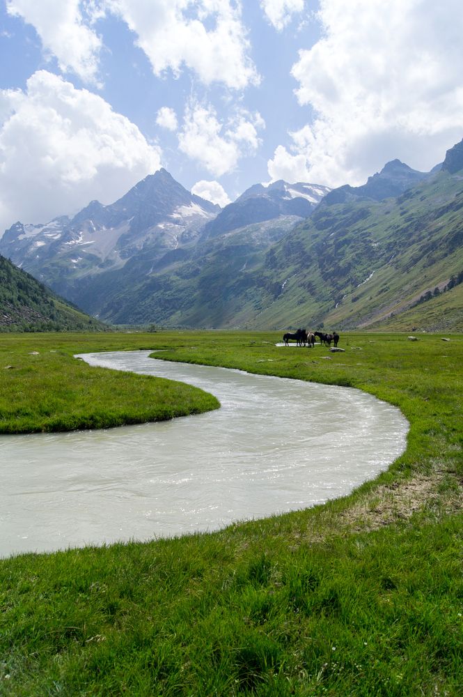 Изгибы долины Мырды