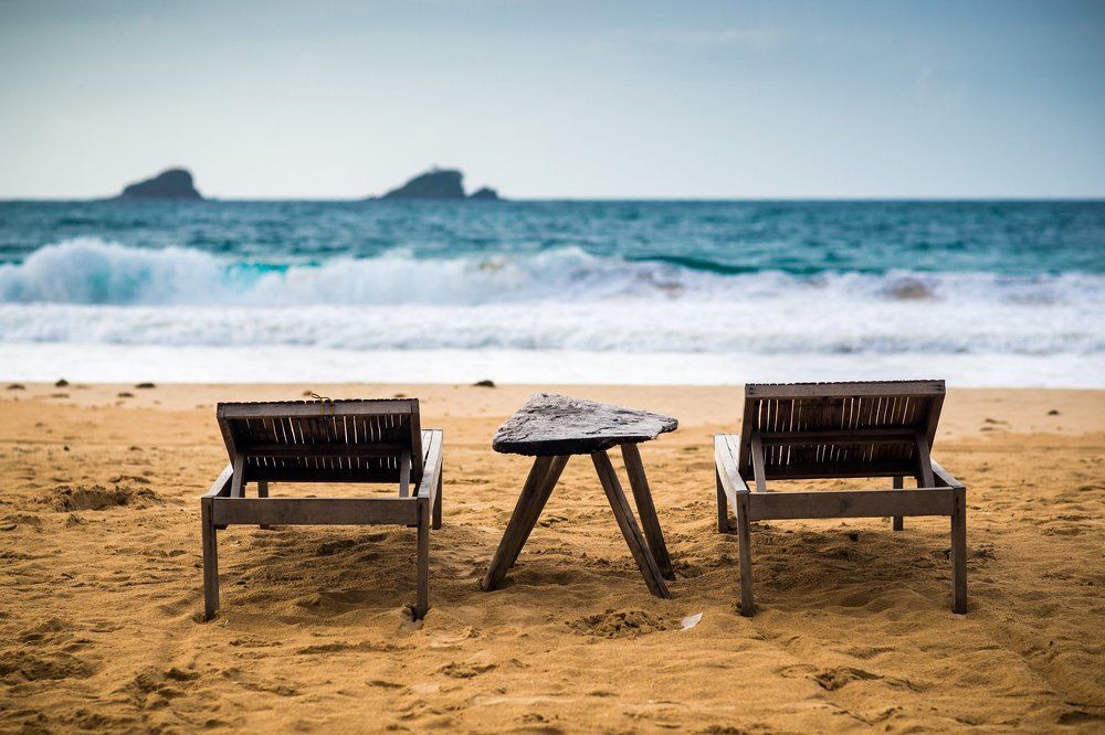 На берегу Тихого океана