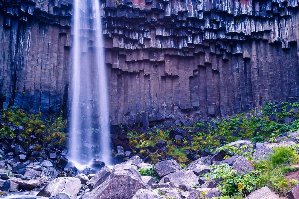 Свартифосс. Водопад. Исландия.