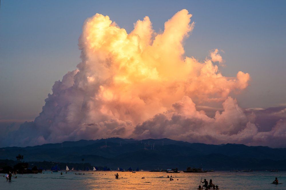 Закат на Боракае