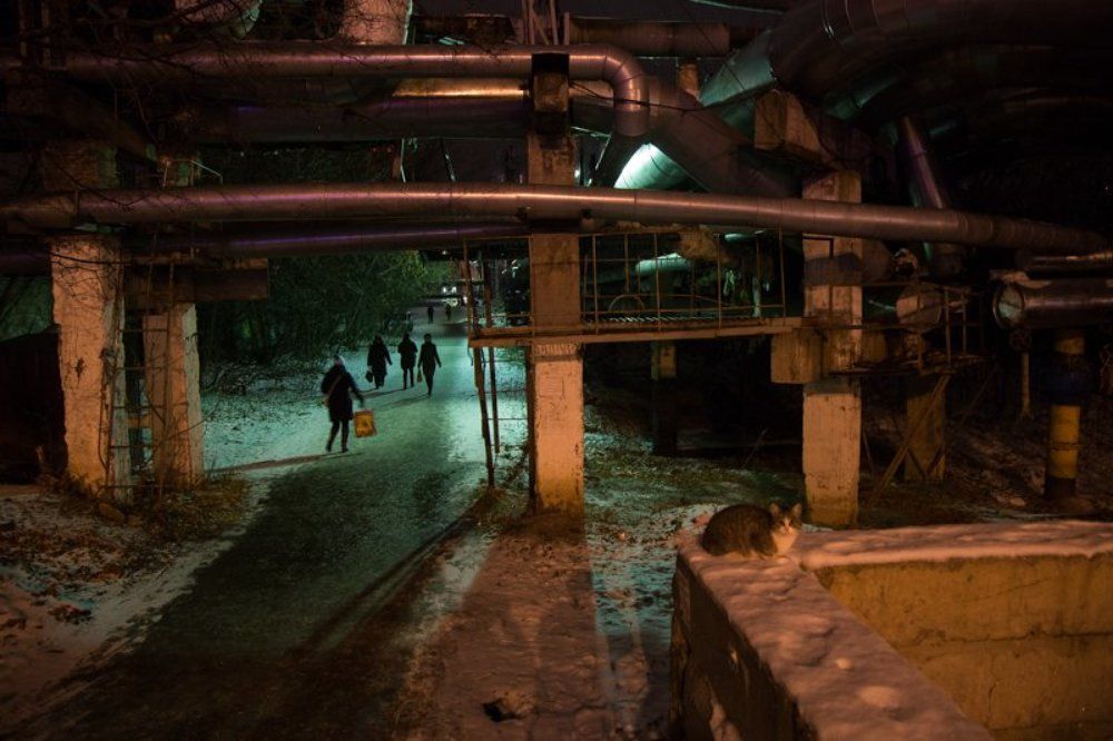 На электричку