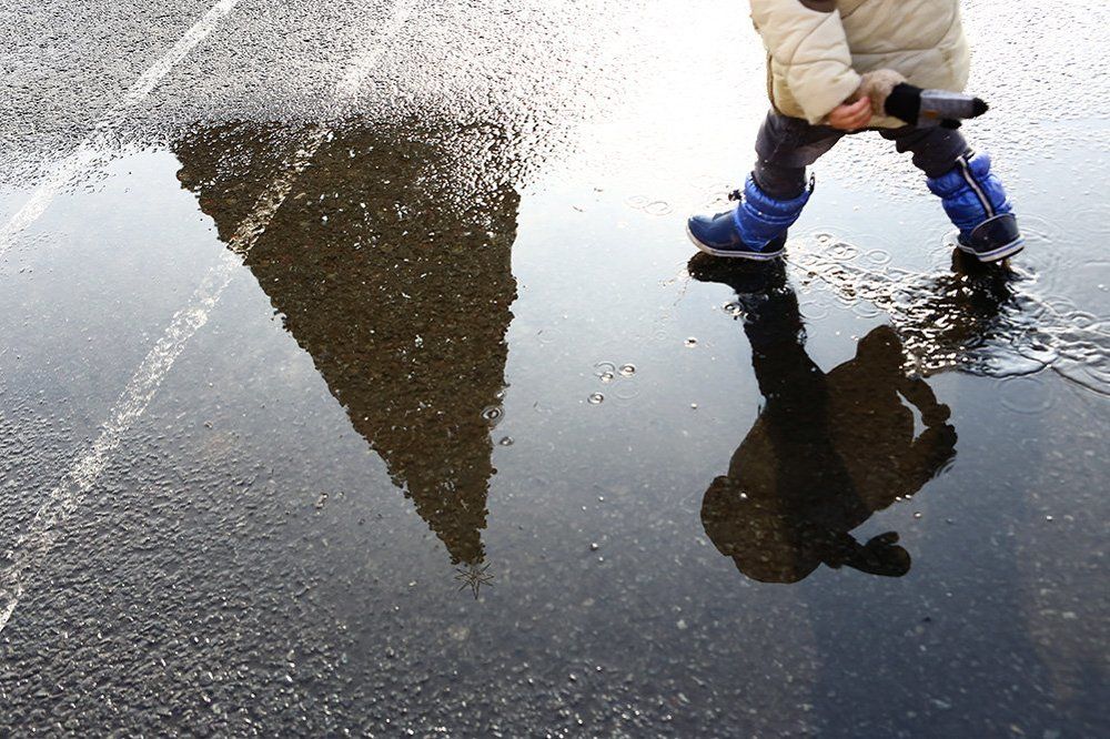 Зимние лужи другие.