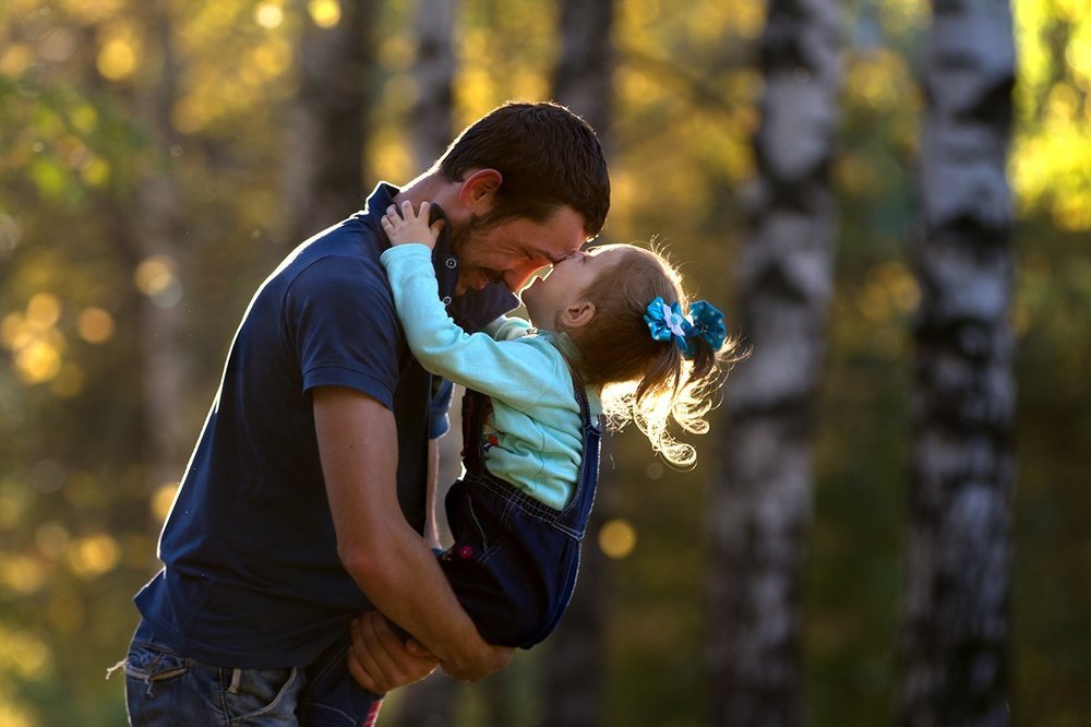 Папина дочка...